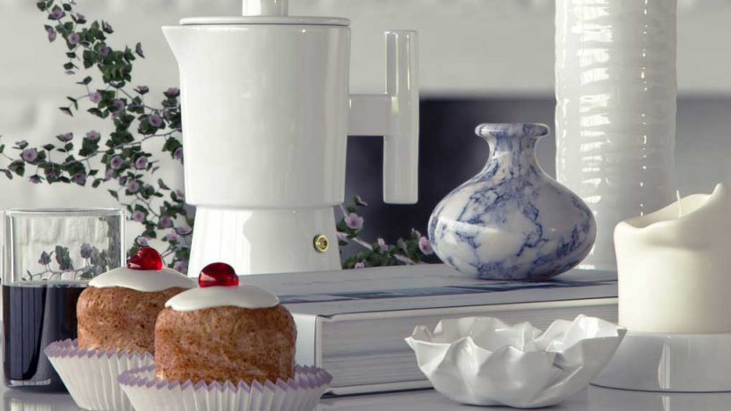 Beautiful White Dining Table Decor