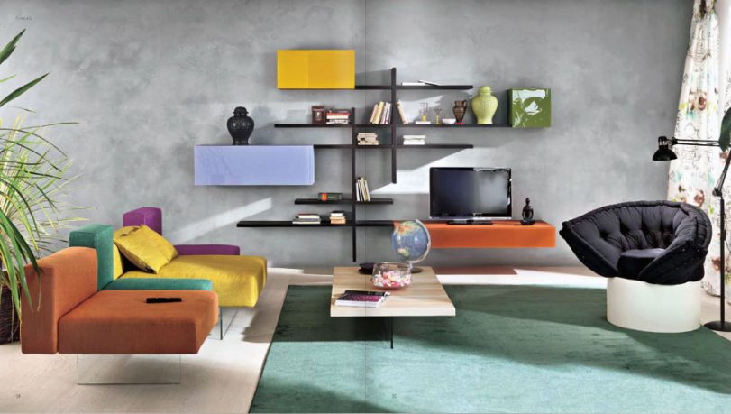 Colorful Sofa Furniture Living Room