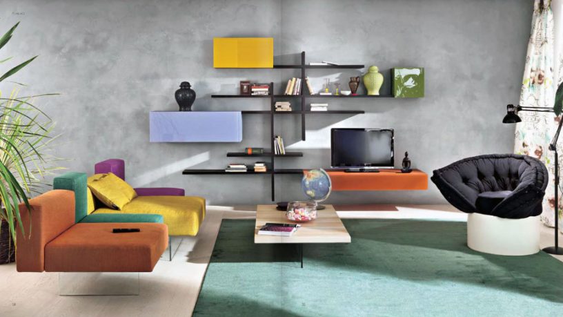 Colorful Sofa Furniture Living Room