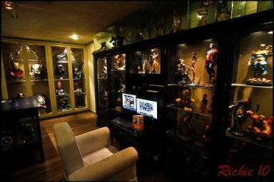 Ironman Capatain America Sypderman Cabinets Design