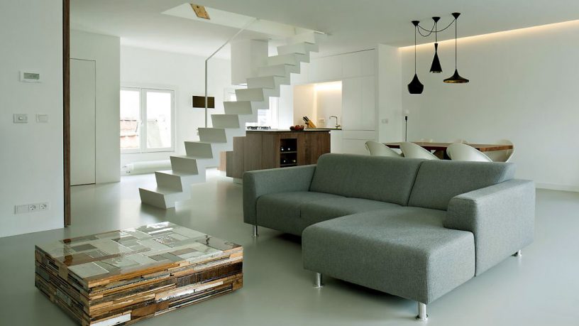 Modern Grey Sofa Apartment Ideas