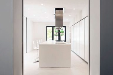 Modern and Luxury White Kitchen Central Island Ideas