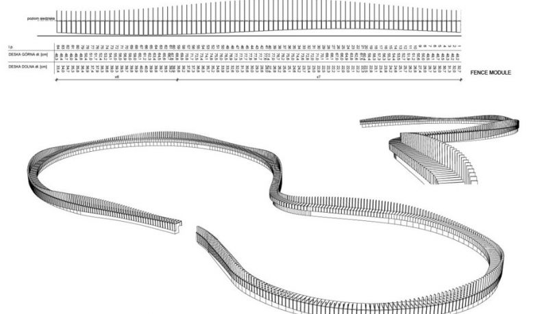 Parametric Structure Based on Shifted Sine Waves Sketch