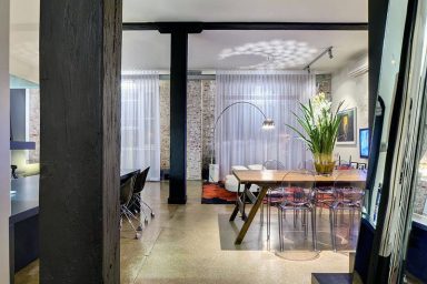 Pillar Former Factory Apartment