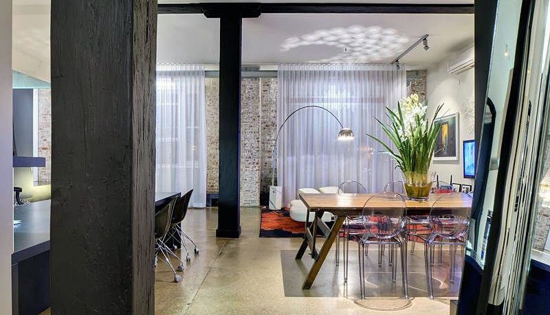 Pillar Former Factory Apartment