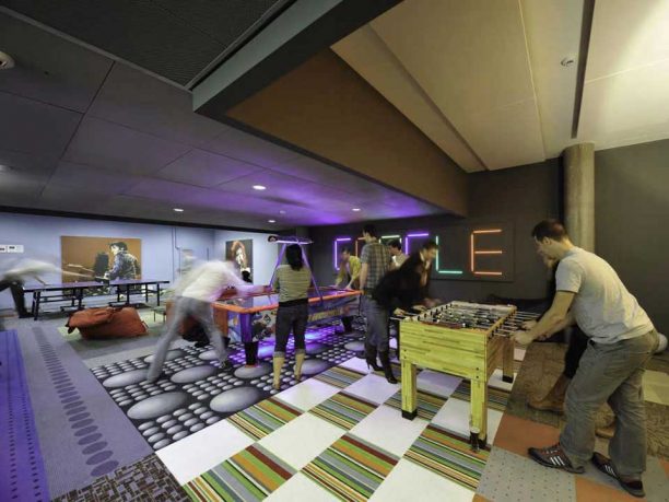 Play Room with Table Football and Ping Pong Table