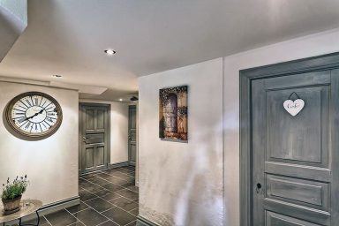 Roman Numeral Wall Clock Room Decor