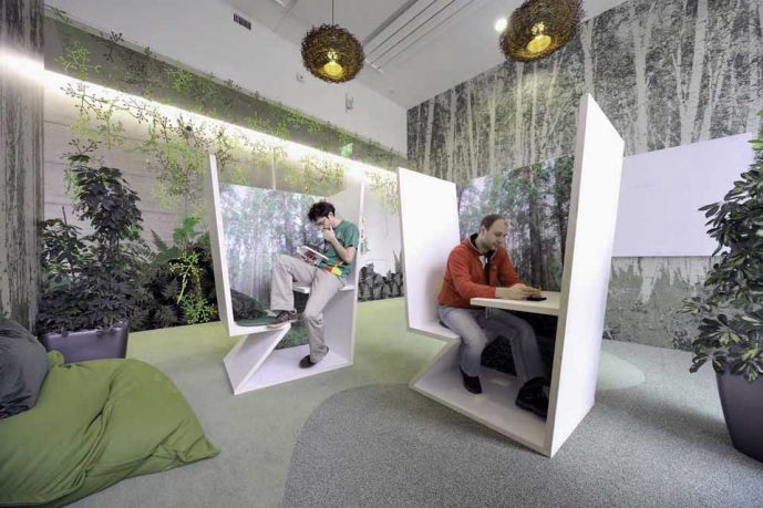 Silent Room with Plant Ideas