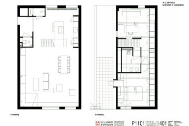 Sketch of The Apartment Floorplan Design