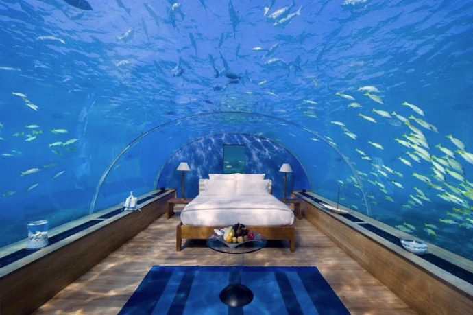 Astounding Undersea Hotel Suite Design Ideas