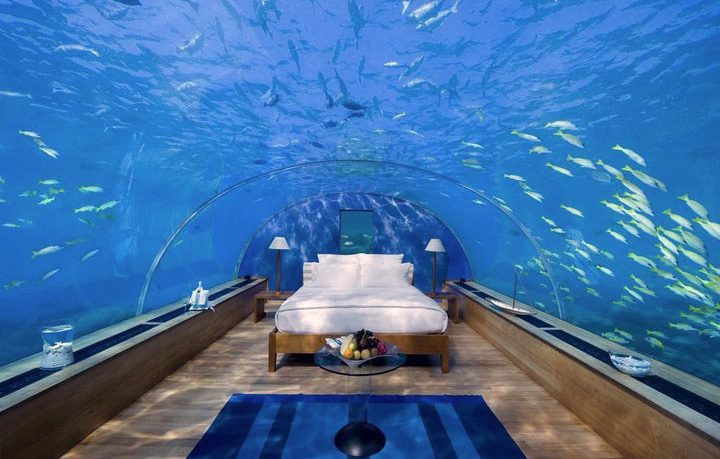 Astounding Undersea Hotel Suite Design Ideas