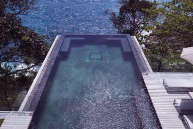Infinity Pool with Panoramic 180 Ocean View