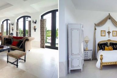 Luxury Castle Bedroom Living Room Design