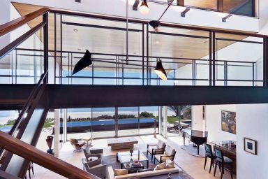 Modern Iron Stair Railings Design