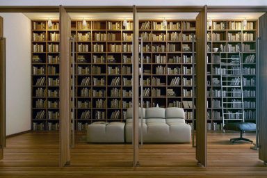 Modern Large Home Library Design