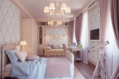 Retro Seamless Wall Decals Bedroom Ideas