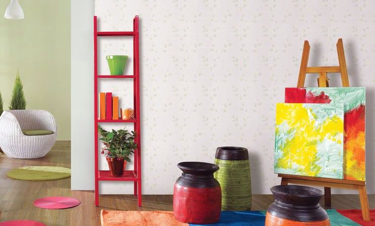 Bright Green White Wall Decor for Kids Play Room