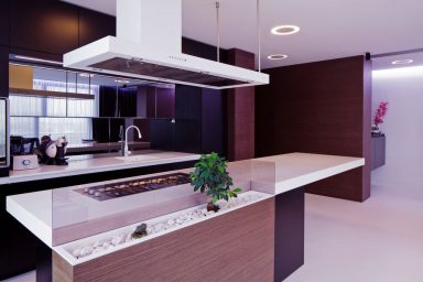 Corian Kitchen Island Countertop Design