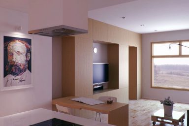 Wall Mounted Folding Table For Small Space