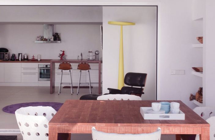 Wood and White Dining Furniture Ideas