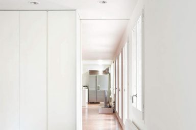 Elegant Hallway White Bonanova Apartment