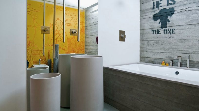 Modern Contemporary Unique Creative Bathroom Design