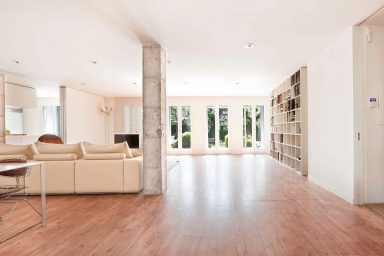 Modern White Interior of Bonanova Apartment