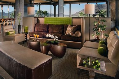 Master Luxury Living Room with Brown Leather Sofas