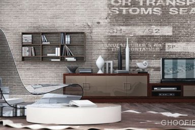 Modern Vintage Living Room With Awesome Funiture Set