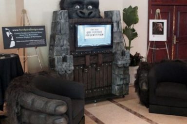 Unique King Kong Inspired Home Theater