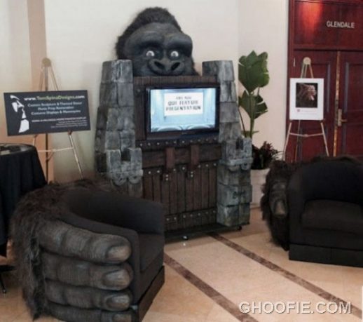 Appealing King Kong Inspired Home Theater Design Ideas
