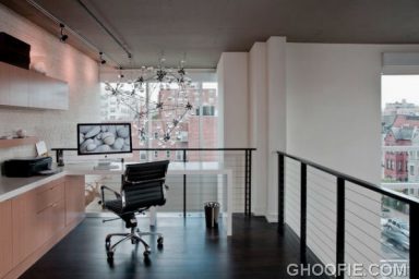 Charming Airy Office Design with Herman Miller Chair