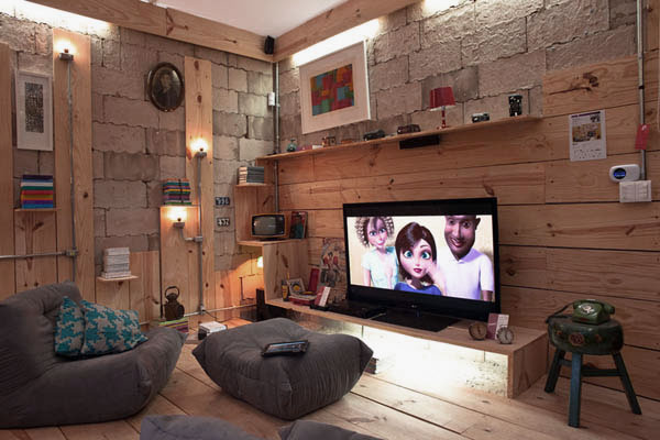 Cozy Multimedia Library Design Ideas