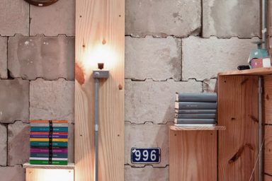 Home Office with Ancient TV