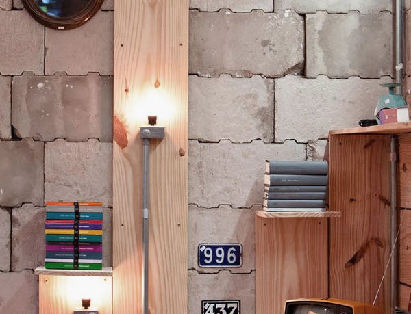 Home Office with Ancient TV