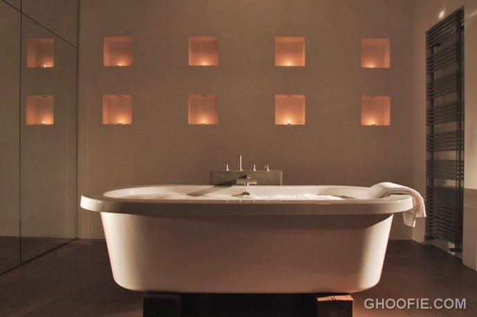 Modern Romantic Bathroom Interior Design