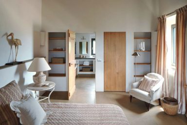 White Neutral Bedroom Interior Decor