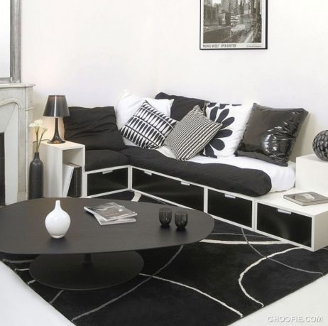 Black And White Interior Design Ideas Living Room