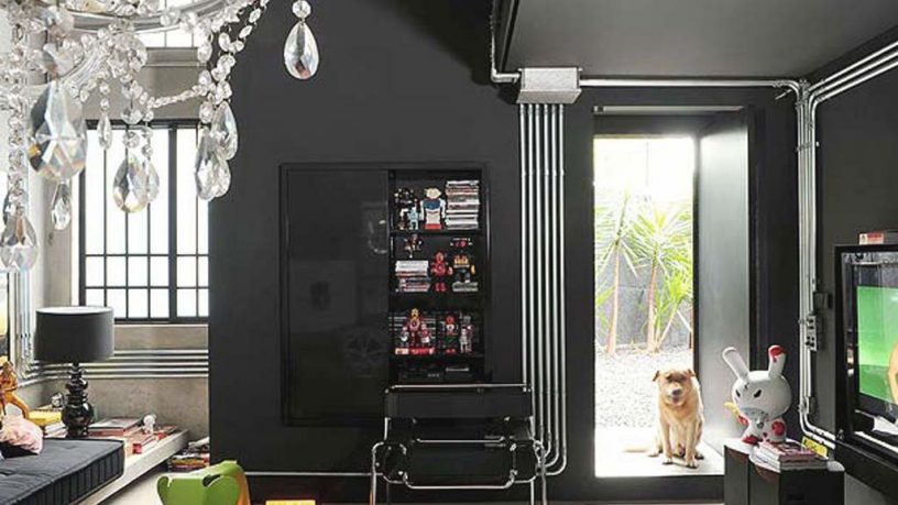 Eye Catching Black Interior Living Room Ideas