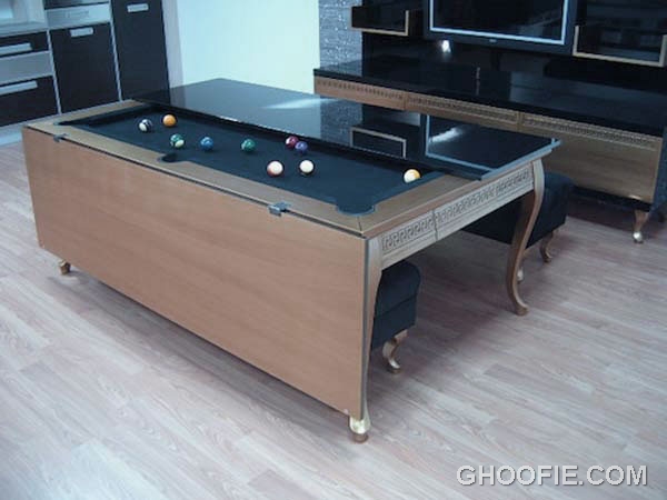 Modern Dining Table with Pool Design Ideas