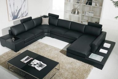 Gorgeous Black Living Room Designs