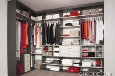 Cool Gray Interior Furniture Closet Storage Furniture Design