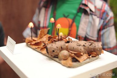 Creative Orange Mushroom Lamp In Wood Ideas