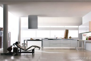 Minimalist White Kitchen Decor Scheme