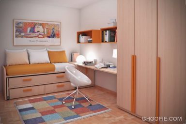 Smart Furniture in Teen Small Bedroom Design