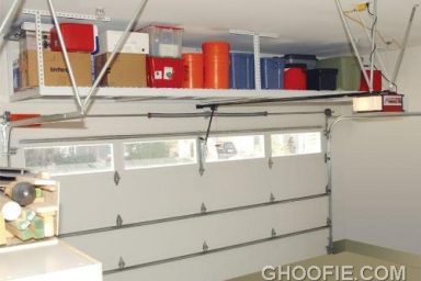 Garage overhead storage