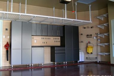Modern Garage Overhead Storage Ideas