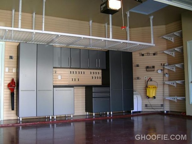 Modern Garage Overhead Storage Ideas