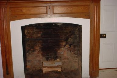 Antique Woodframe Fireplace Old Cooking Fireplace Crane Design