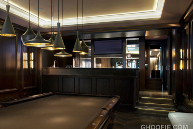 Game room basement design